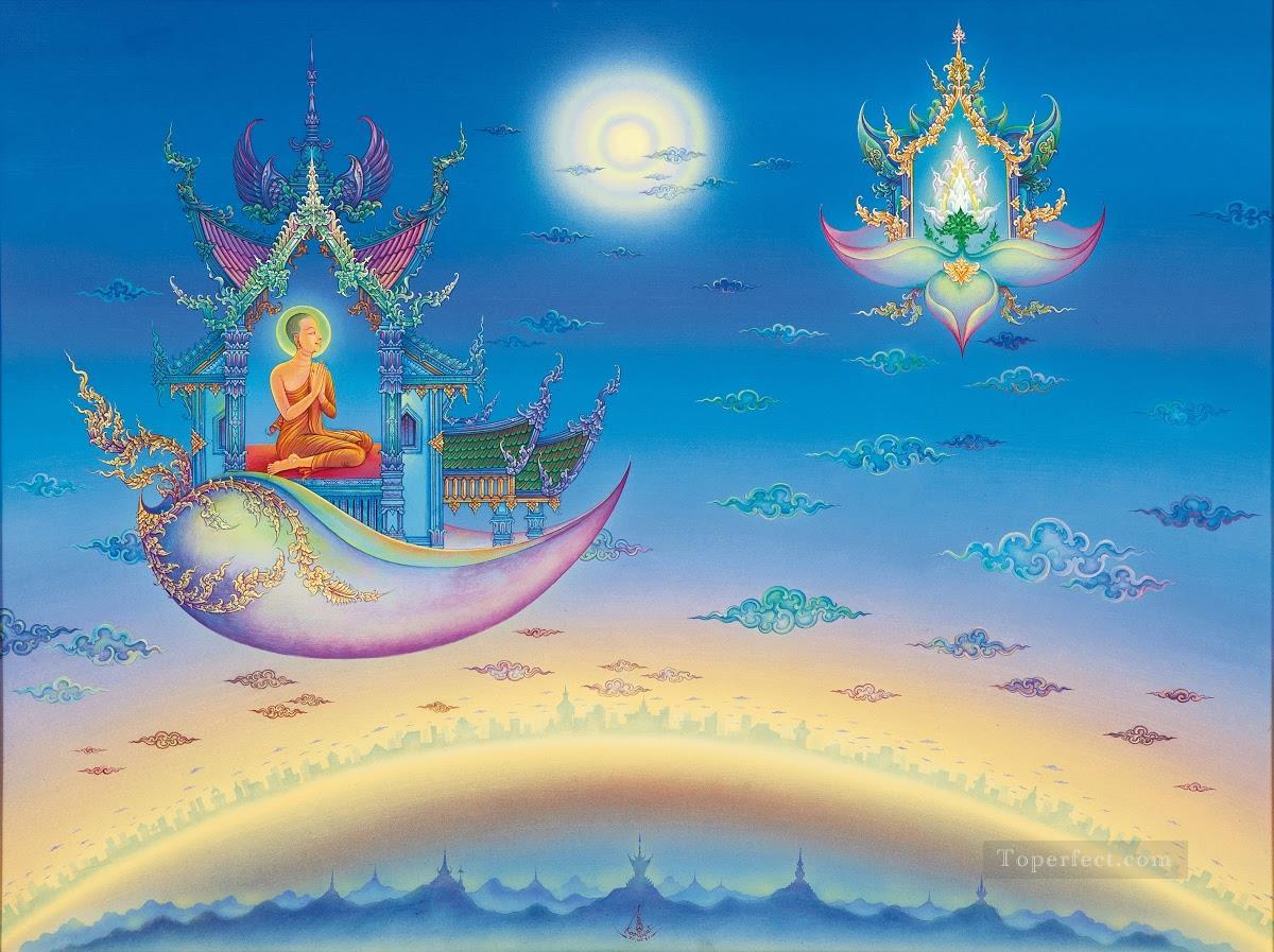 Clairvoyant in the Land of Lord Buddha CK Buddhism Oil Paintings